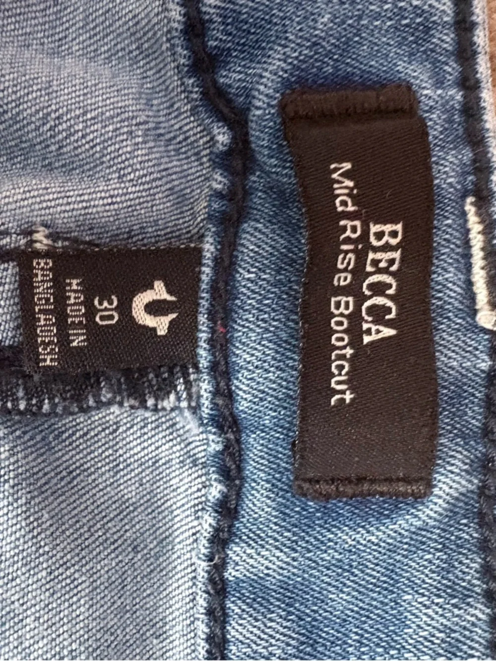 True Religion Women's Light Blue Bootcut Jeans - Picture 3 of 4